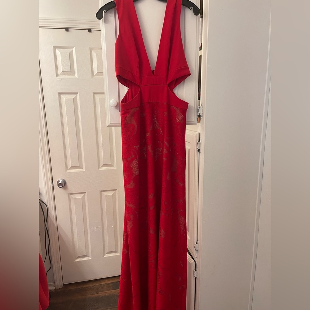 BCB MaxAzria Red Maryline Dress